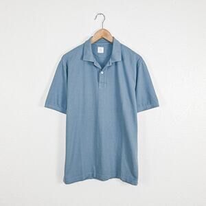 Eleventy Blue Polo Shirt